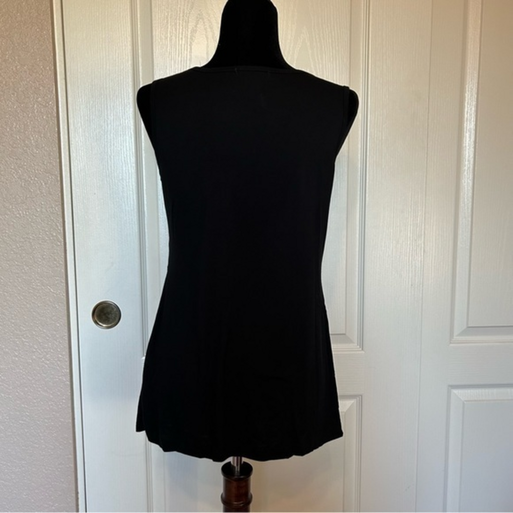 NWT Bearsland Black Maternity Nursing Tank‎ Top Blouse Size Medium
